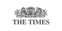 The times logo grey